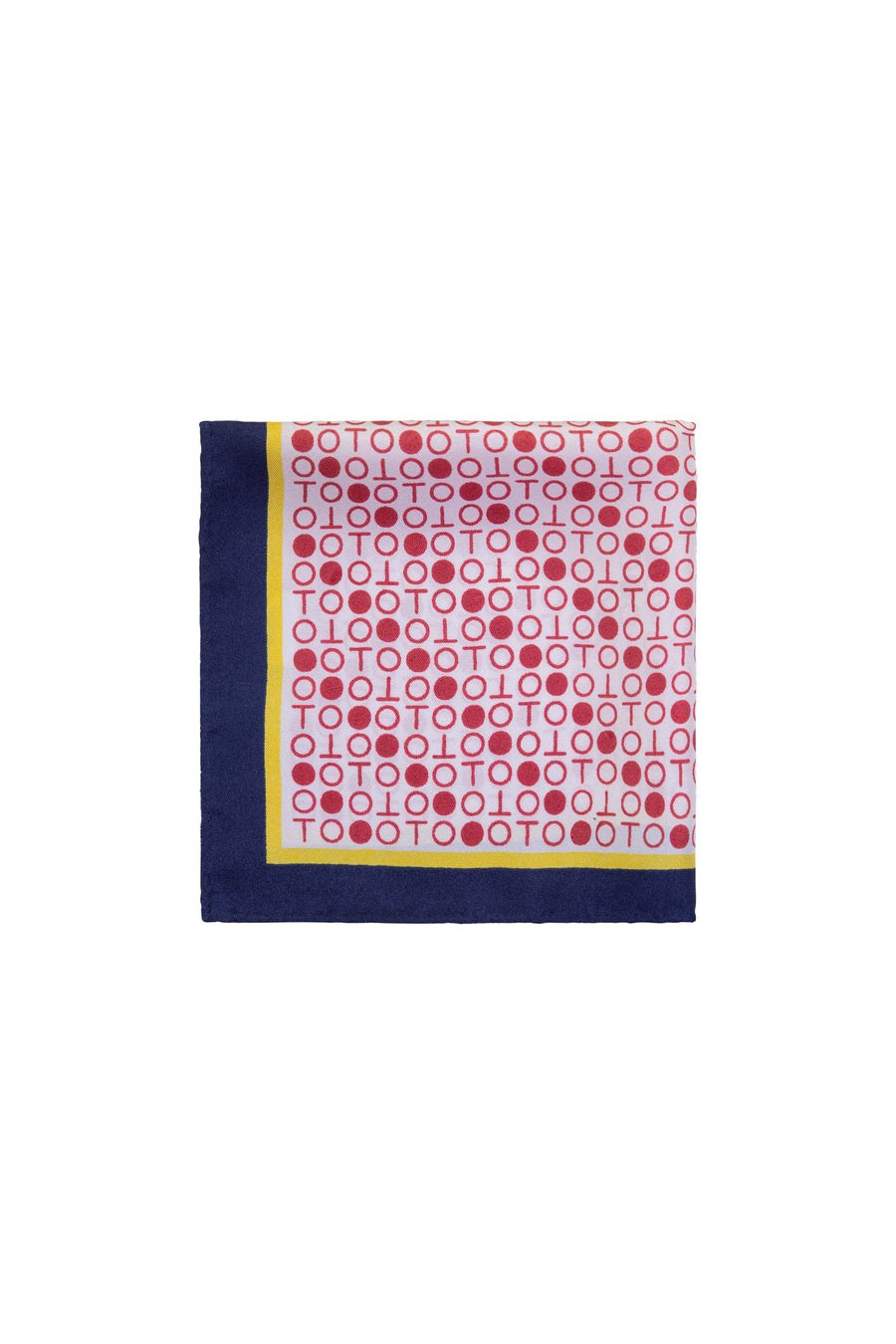Block Printed Carree I Square Silk Scarf