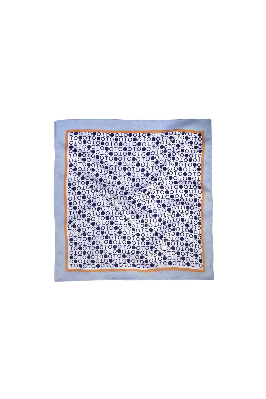 Block Printed Carree I Square Silk Scarf