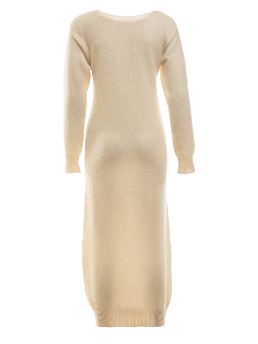 Women's Cashmere Silk Maxi Dress